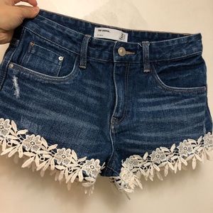 Zara denim shorts